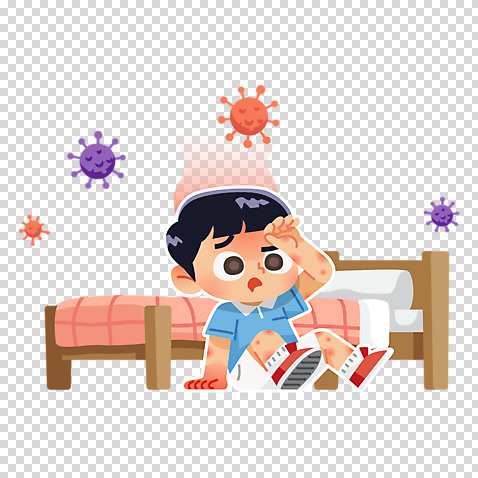 전신 편집이미지 남자 어린이 한명 누끼 앉기 소년 고통 침대 바이러스 질병 PNG 발열 소년한명만 편집소스 홍반 1 감정 가구 의학 모션 사람 남자한명만 소년만 파일형식