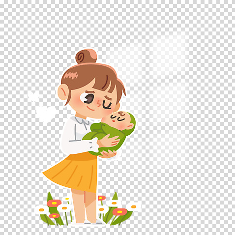 전신 편집이미지 여자 꽃 안기 엄마 누끼 성인 두명 아기 질병 PNG 편집소스 식물 의학 가족 모션 사람 파일형식