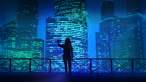 포토 JPG 해외이미지 전신 여자 실루엣 비즈니스 한명 서기 들기 성인 스마트폰 고층빌딩 셀프카메라 옥상 홀로그램 성인여자한명만 해외202004 해외포토 1 모션 촬영기법 사람 빌딩 핸드폰 스마트기기 사진촬영 여자한명만 성인여자만 파일형식