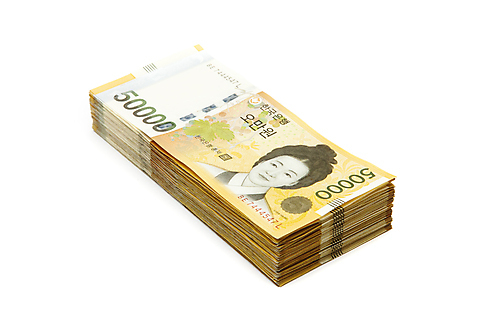 포토 지폐 돈 실내 내부 경제 재산 파일형식 JPG 스튜디오촬영 원화 사람없음 금융 누끼 오만원 국내포토