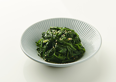 포토 식기 음식 백그라운드 채소 실내 내부 흰색 무침 파일형식 나물무침 부추 스튜디오촬영 한식 집밥 반찬 JPG 사람없음 흰배경 접시 국내포토