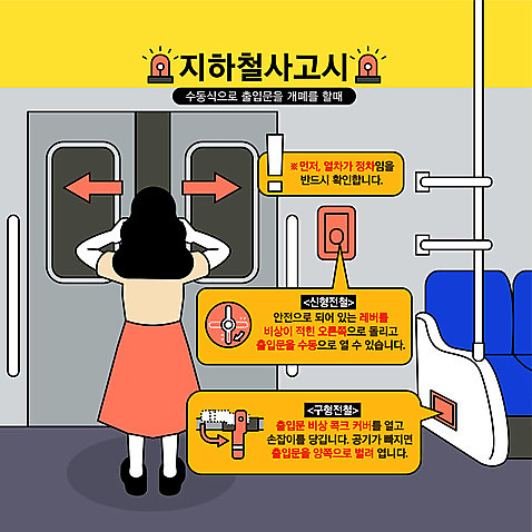 전신 여자 의자 일러스트 안내 설명 한명 서기 성인 문 잡기 오픈 전철 재해 긴급상황 비상탈출 매뉴얼 성인여자한명만 행동요령 AI_파일형식 국내일러스트 1 육상교통 가구 모션 대중교통 안전 사람 긴급 여자한명만 성인여자만 파일형식 벡터