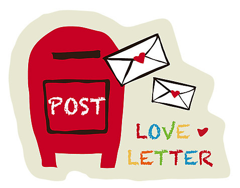 EPS 캐릭터 프로포즈 스티커 일러스트 편지봉투 이벤트 사람없음 우체통 러브레터 편지 Ann 일러캐릭터 봉투 파일형식 벡터
