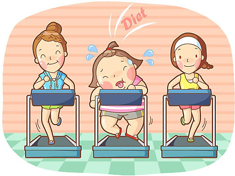 전신 우먼라이프 라이프스타일 여자 몸매관리 다이어트 일러스트 건강 서기 미소 웃음 사람 성인 두명 라이프 달리기 운동 건강관리 헬스 헬스장 목표 계획 몸매 비만 날씬함 런닝머신 여자만 성인여자만 성인만 국내일러스트 AI파일 컨셉 모션 표정 관리 생활 운동기구 파일형식 벡터