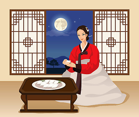 전신 한국문화 한국전통 전통 여자 명절 전통문화 문화 일러스트 탁자 한명 웃음 사람 앉기 성인 문 추석 보름달 달 전통의상 한복 송편 송편빚기 장지문 여자만 여자한명만 성인여자만 성인만 AI_파일형식 미소_표정 국내일러스트 자연요소 1 동양문화 기념일 가구 모션 떡 한국 표정 요리중 파일형식 벡터