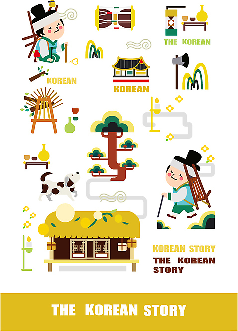 나무 식물 동물 캐릭터 전통 남자 전통문화 악기 고건축 일러스트 초 전통캐릭터 주택 전통소품 초가집 사람 성인 두명 강아지 전통의상 한복 나무꾼 오브젝트 청사초롱 촛대 장구 도끼 지게 술상 남자만 성인남자만 성인만 AI_파일형식 일러캐릭터 한국전통 건축물 문화 음악 타악기 한옥 국악기 건물 반려동물 개 초롱 파일형식 벡터