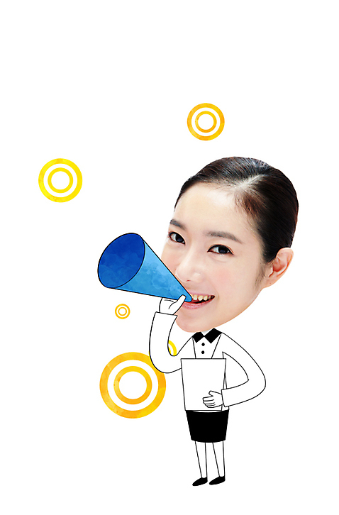 전신 PSD 편집이미지 캐릭터 여자 비즈니스 포토일러 한명 서기 들기 사람 동양인 성인 앞모습 확성기 한국인 비즈니스우먼 문서 인물미니어처 광고편집 SD캐릭터 여자만 여자한명만 성인여자만 성인만 미소_표정 이미지편집 1 뷰포인트 모션 표정 인종 미니어처 직장인 파일형식