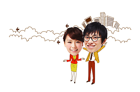 전신 PSD 편집이미지 캐릭터 여자 남자 비즈니스 조류 포토일러 사람 정장 빌딩 성인 두명 앞모습 한국인 비즈니스맨 비즈니스우먼 인물미니어처 광고편집 SD캐릭터 성인만 구름_자연 미소_표정 이미지편집 자연요소 동물 옷 뷰포인트 표정 동양인 건물 미니어처 직장인 파일형식