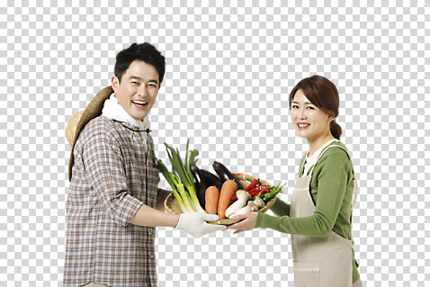 편집 편집이미지 모자_잡화 부부 여자 남자 40대 고추 가지 웃음 들기 동양인 상반신 성인 두명 옆모습 수건 광주리 농사 버섯 당근 한국인 수확 귀농 파 PNG 편집소스 커플 잡화 뷰포인트 중년 농업 채소 모션 뿌리채소 표정 사람 인종 위생용품 바구니 파일형식