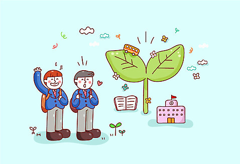 학생 남자 교복 일러스트 학교 청소년 새출발 새로움 버스 책가방 두명 책 새싹 입학 입학식 설레임 입학생 AI_파일형식 구름_자연 국내일러스트 자연요소 식물 옷 교육 감정 육상교통 컨셉 가방 대중교통 사람 출발 파일형식 벡터