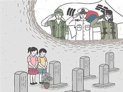 여자 남자 어린이 일러스트 국화 여러명 성인 군인 슬픔 공동묘지 태극기 공군 군복 해군 육군 희생 경례 현충일 위로 장례 공동묘 장례식 추모 현충원 AI_파일형식 국내일러스트 직업 기념일 꽃 감정 다수 유니폼 군대 사람 무덤 인사 국기 국군 파일형식 벡터 호국보훈의달