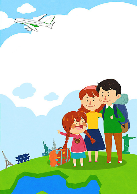 PSD 여자 남자 어린이라이프 지구 어린이 일러스트 배낭 가족 엄마 가족여행 비행기 세명 캐리어 아빠 에펠탑 경복궁 자유의여신상 랜드마크 예수상 국내일러스트 라이프스타일 여행 가방 관계 항공교통 대중교통 한국 사람 조형물 여행가방 미국 궁전 세계문화유산 파리 파일형식