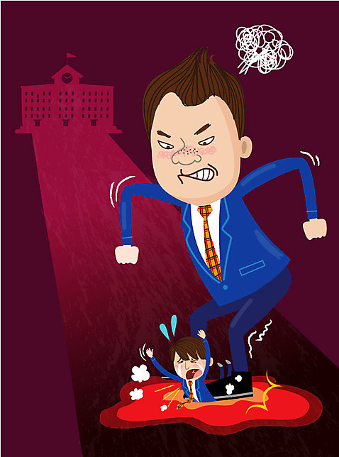 전신 남자 일러스트 중학생 고등학생 스트레스 고등학교 서기 두명 좌절 무서움 학대 눈물 공포 밟기 중학교 학교폭력 AI_파일형식 국내일러스트 학생 감정 컨셉 학교 모션 청소년 사람 폭력 사회이슈 파일형식 벡터